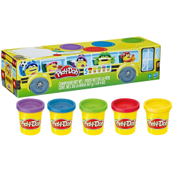 Play-Doh - Ciastolina Школьный автобус 5-PAK Многоразовые тюбики F7368
