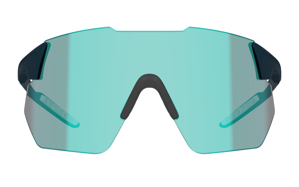 Спортивные очки 720armour Kamikaze Cylinder + / Matte Peacock Blue / Smoke Lake Blue Lens