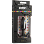 Анальная пробка для ношения Mood Naughty 3.5 Silicone - 8,9 см. (Цвет: черный)