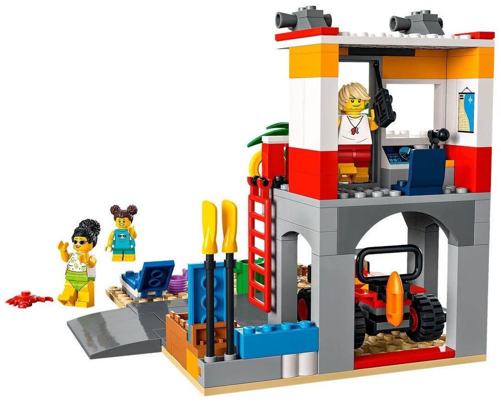 Конструктор LEGO City Community 60328 Пост спасателей на пляже