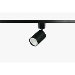 Трековый светильник однофазный ЭРА TR76-GU10 BK под лампу GU10 Черный