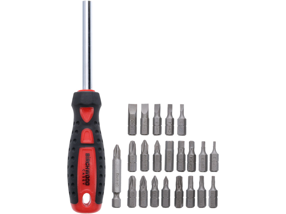 Набор бит с отвёрткой Birchwood Casey Basic Screwdriver Kit , 22 предмета