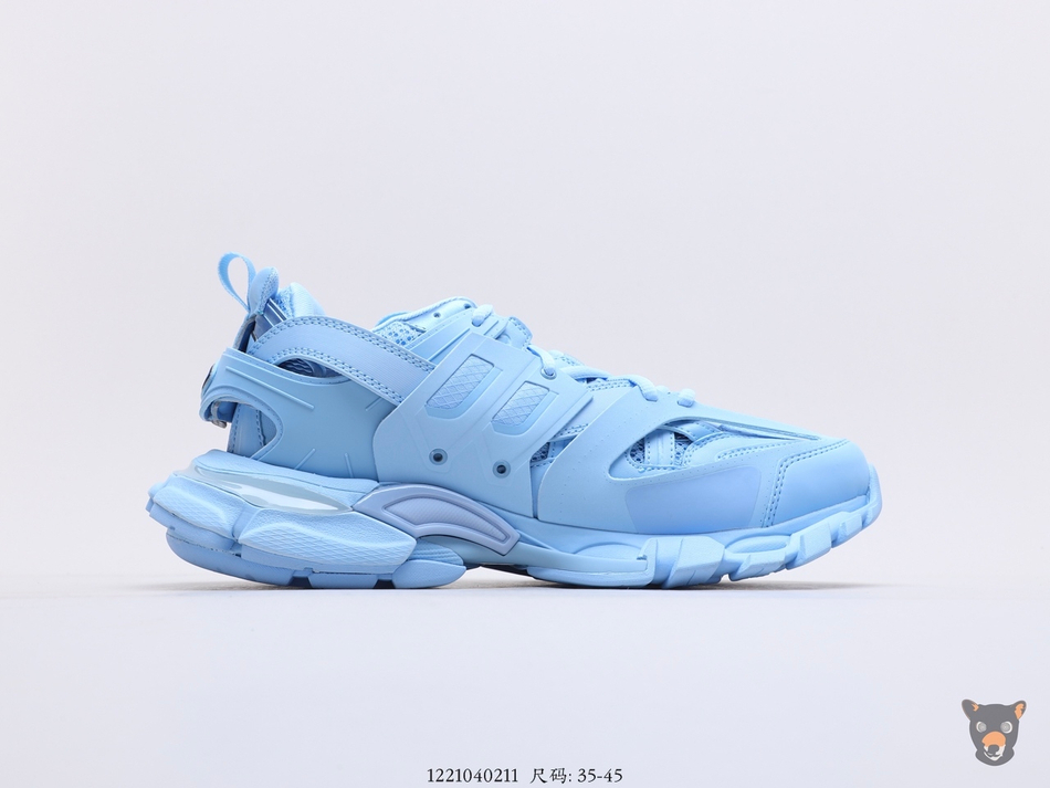 Кроссовки Track LED Trainers Neon Blue