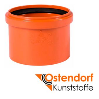 ПВХ муфты и переходы для наружной канализации KG Ostendorf
