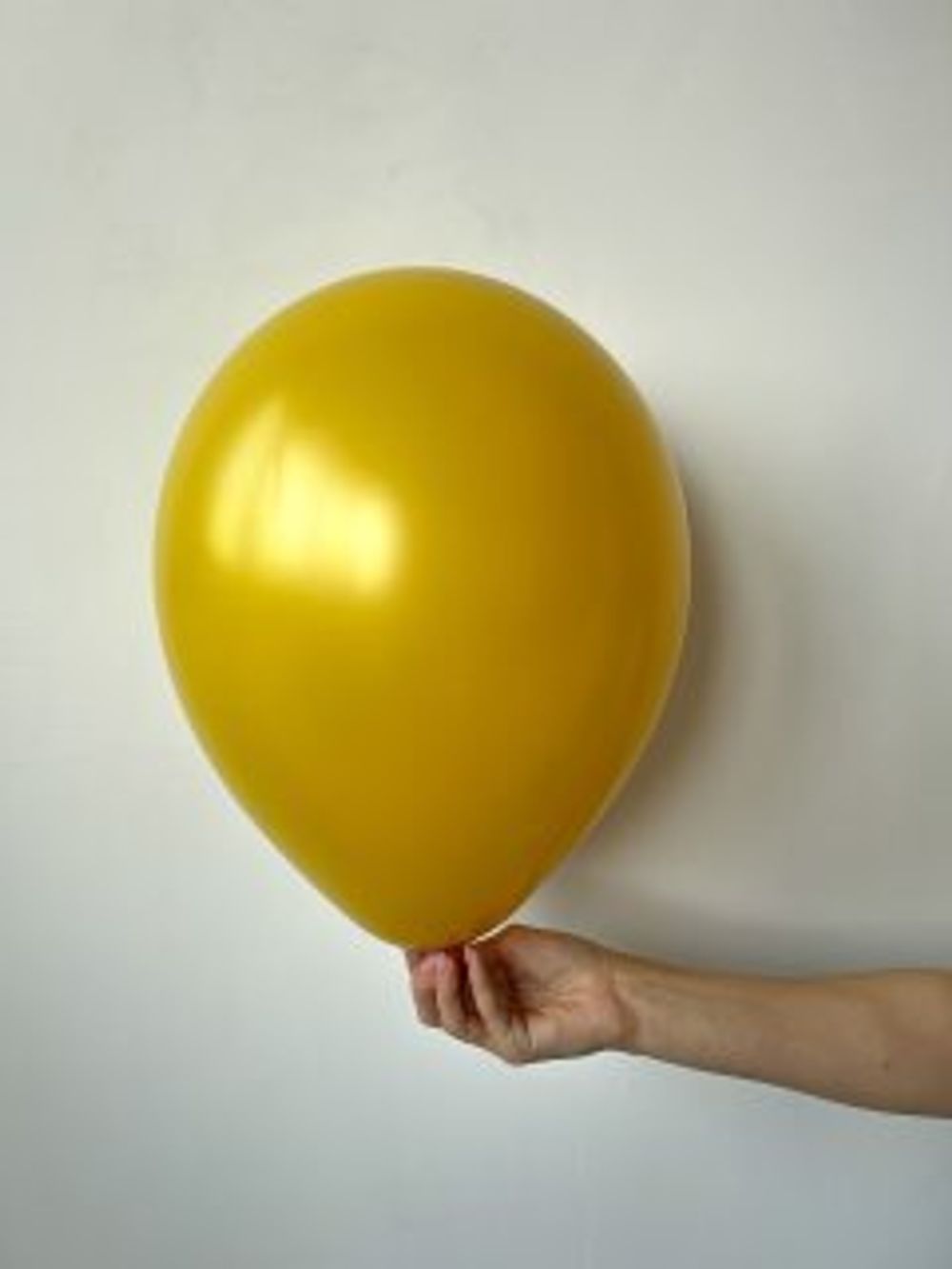 S Шар пастель 12'' / 30 см (023) горчичный (БГ-17) 