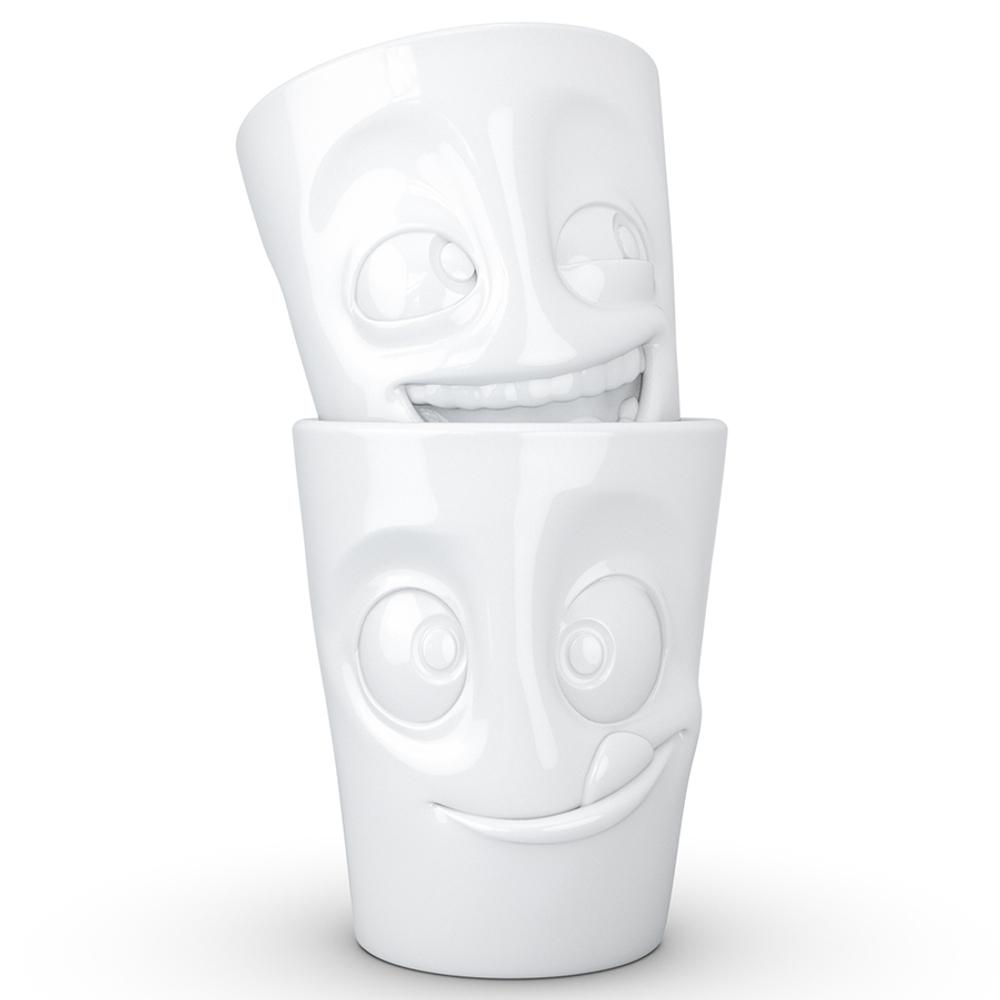 Набор кружек joking & tasty, 350 мл, белый, 2 шт.