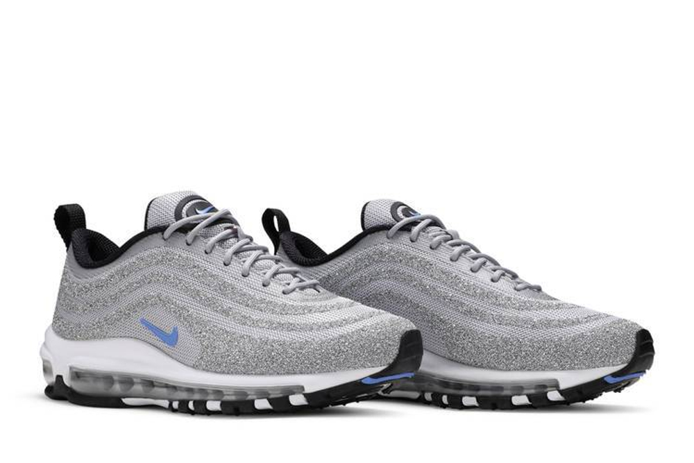 Кроссовки Swarovski X Nike Air Max 97 Swarovski "Polar Blue" (Женская размерная сетка)