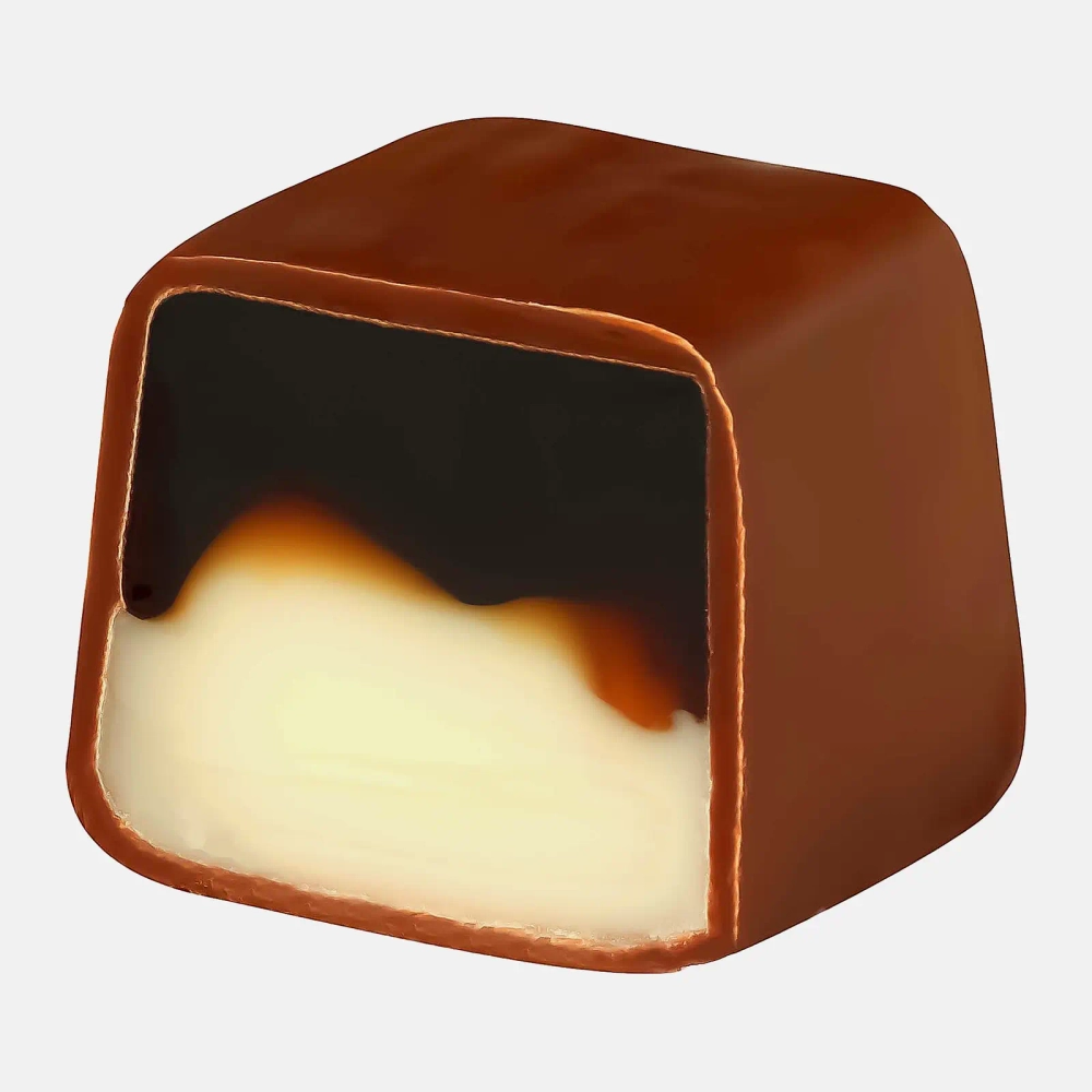 Конфеты Lucky Days глазированные со сливочным вкусом в комбинированном корпусе