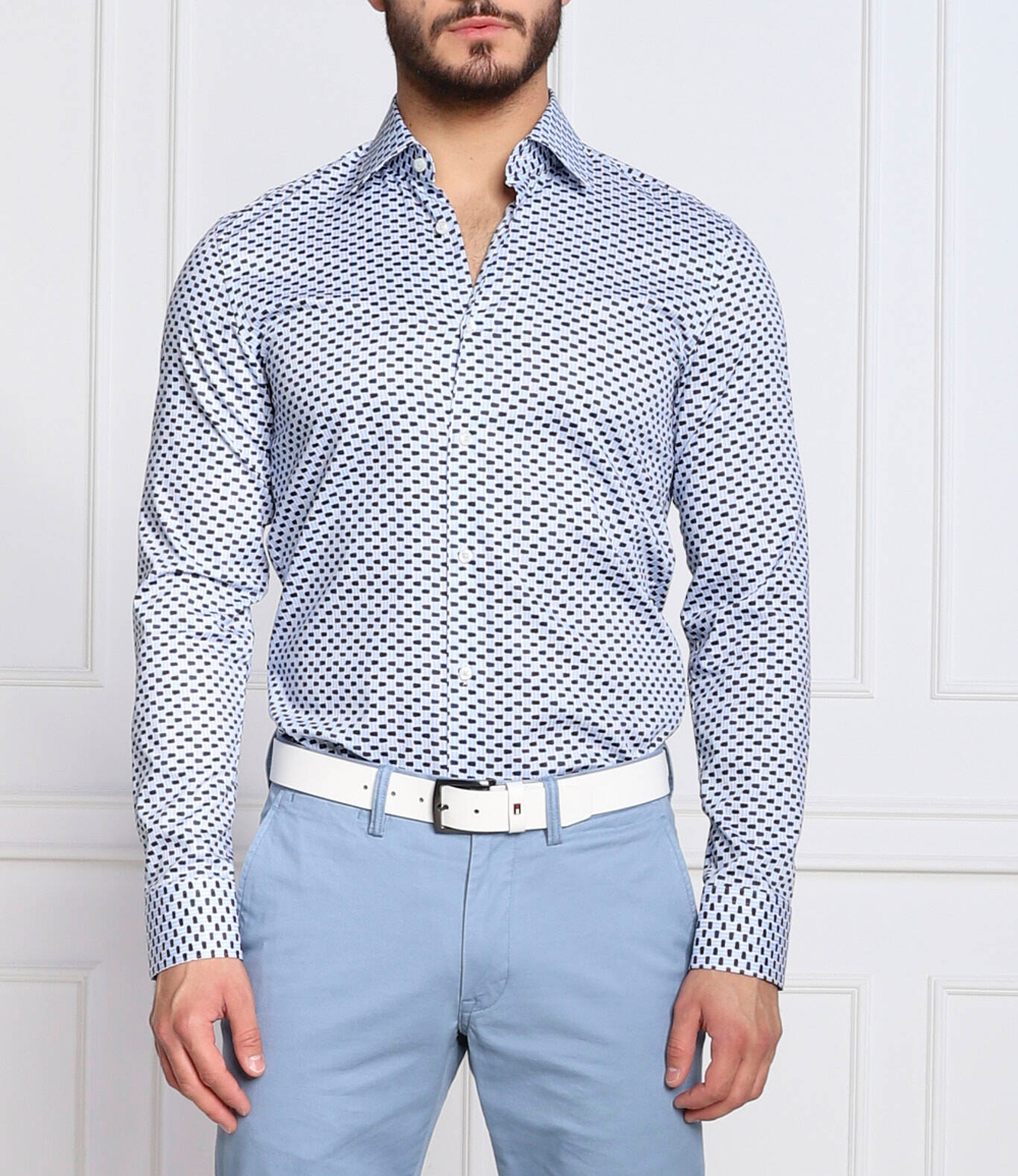 рубашка c-hal BOSS BLACK - голубой(50474199)