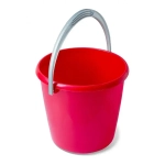 Ведро Соло 10л красное С633КРА (комплект 17 шт)