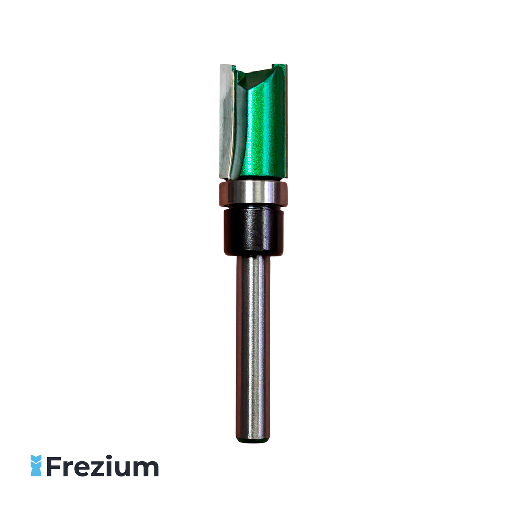 Обгонная фреза по дереву с верхним подшипником 12x6x20 мм Обгонная фреза по дереву с верхним подшипником 12x6x20 мм