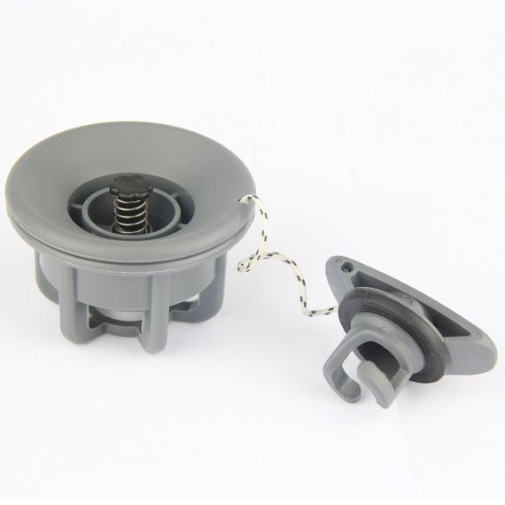 Клапан для лодки ПВХ (серый)