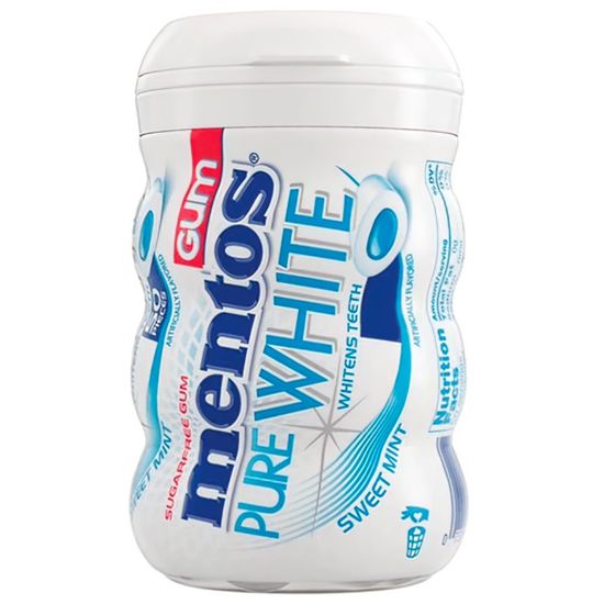 Жевательное драже Mentos Pure White с ментолом, 60 г (Вьетнам)