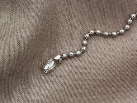 Замок-концевик на цепочку small, 6х2мм