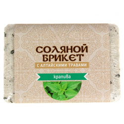 Соляной брикет с Алтайскими травами Крапива 1350гр