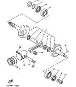 Стопорное кольцо поршневого пальца для мотоциклов