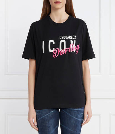 Футболка Dsquared2 - черный(S80GC0063 S24668)