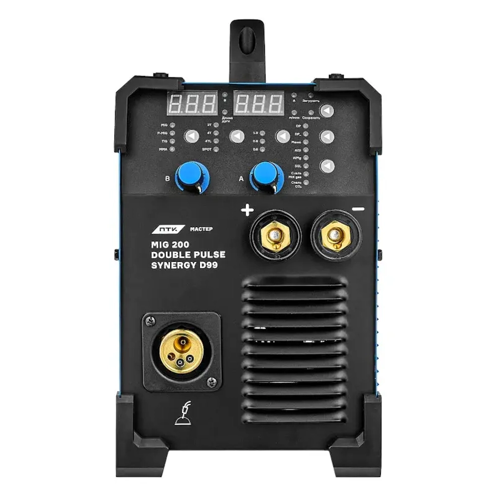 ПТК МАСТЕР MIG 200 DOUBLE PULSE SYNERGY D99 инверторный сварочный полуавтомат 005.100.273