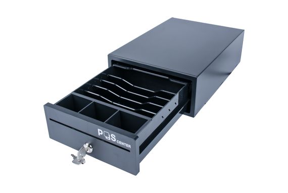 Денежный ящик POScenter Compact 205x300x90 распайка для &quot;Epson/АТОЛ&quot;, черный