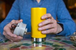 Термокружка Klean Kanteen TKWide Cafe Cap 12oz (355 мл) Sunset