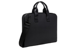 CALVIN KLEIN Artificial Leather Portable One Shoulder Crossbody Laptop Bag Men"s Black