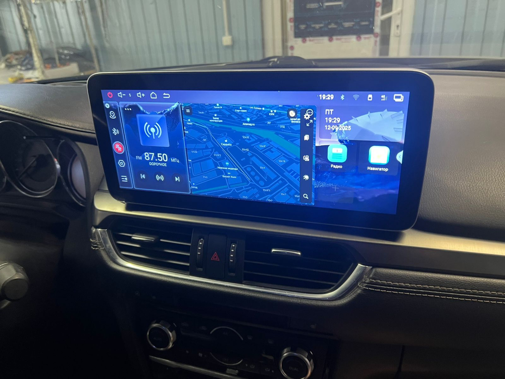 Магнитола для Mazda 6 2015-2018 - Redpower 85022XLMPRO монитор 12.3" QLED в стиле Audi, Android 14, CarPlay, 4G SIM-слот