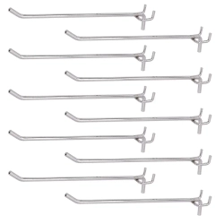 Крючки для стеллажа 5,5мм 20см (10 штук) Разное K-20