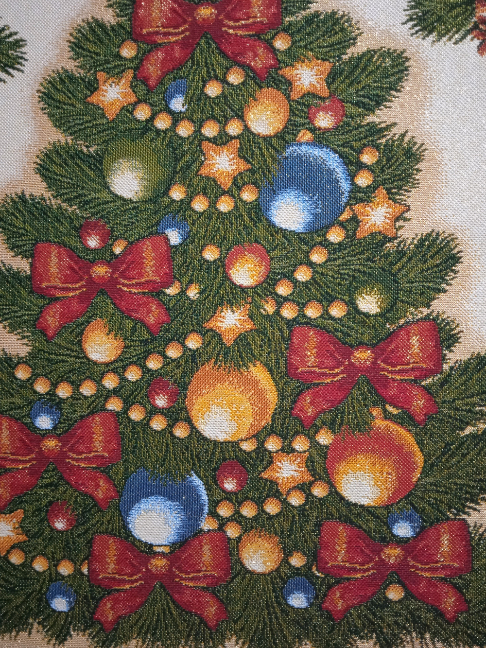 Гобеленовая столешница Ёлочка 45х100