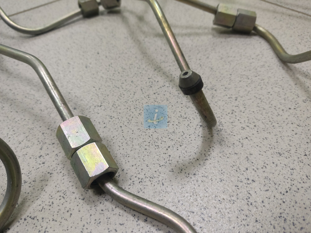 Комплект трубок топливных высокого давления (С/О, гнутые, 6 шт) 236-1104308-В-6