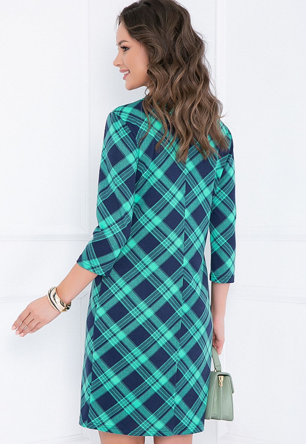 ПЛАТЬЕ ПЬЕМОНТИ (БИРЮЗА) Bellovera (Акция)