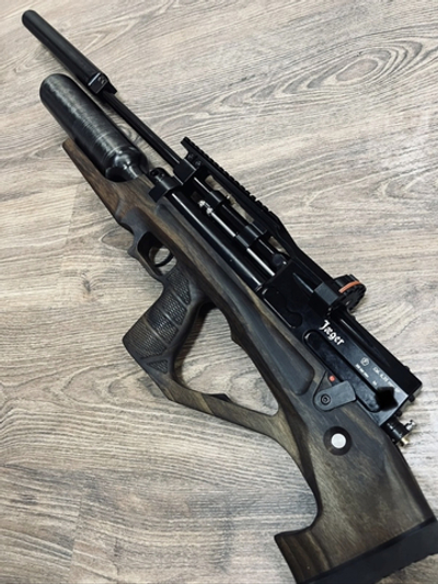 Пневматическая винтовка Егерь ПВ 6.35, 590АР с колбой (дерево, 3дж)