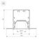 Профиль Arlight SL-LINIA55-FANTOM-2000 ANOD 027161