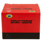 Катушка зимняя мультипликаторная Grows Culture Frozen L, Оранжевый (5+1BB, мет. шпуля)