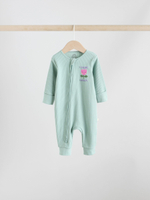 Комбинезон / Cлип для малышей Next F35-896, 3 шт., Розовый, Голубой, Светло-зеленый