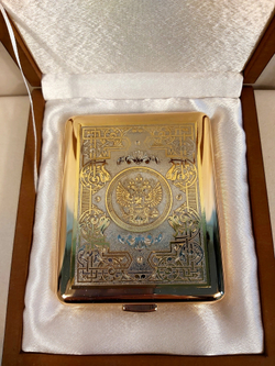 Портсигар с гравюрой на заказ