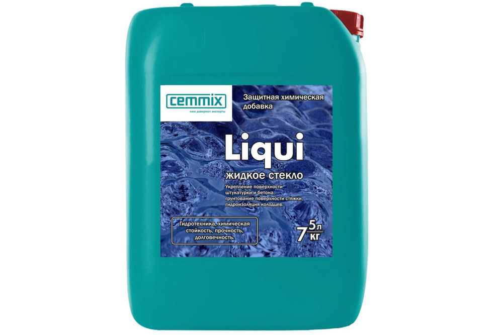 Жидкое стекло CEMMIX Liqui 5 л 529031