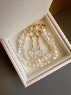 Серьги Горный хрусталь