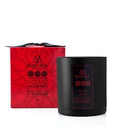 Черный уд, аромасвеча Black Oud, Magma