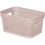 Корзина для хранения Keeplex Ajur с ручками 5л 27,1,3х13,7см бежевый топаз