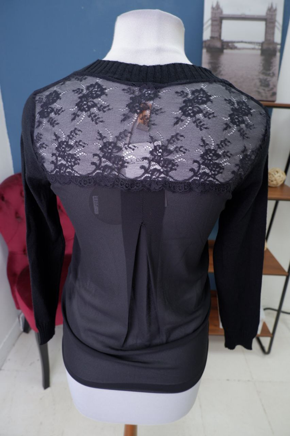 Джемпер Cristina Gavioli черный 44 размер, новый