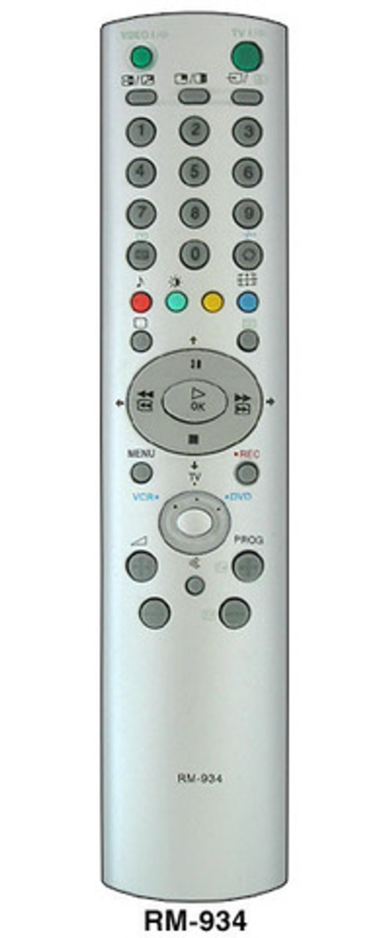 Пульт ДУ для телевизоров SONY RM-934