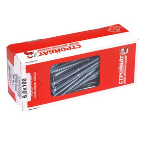 Саморезы универсальные 6,0x100 (белый цинк 50 шт)