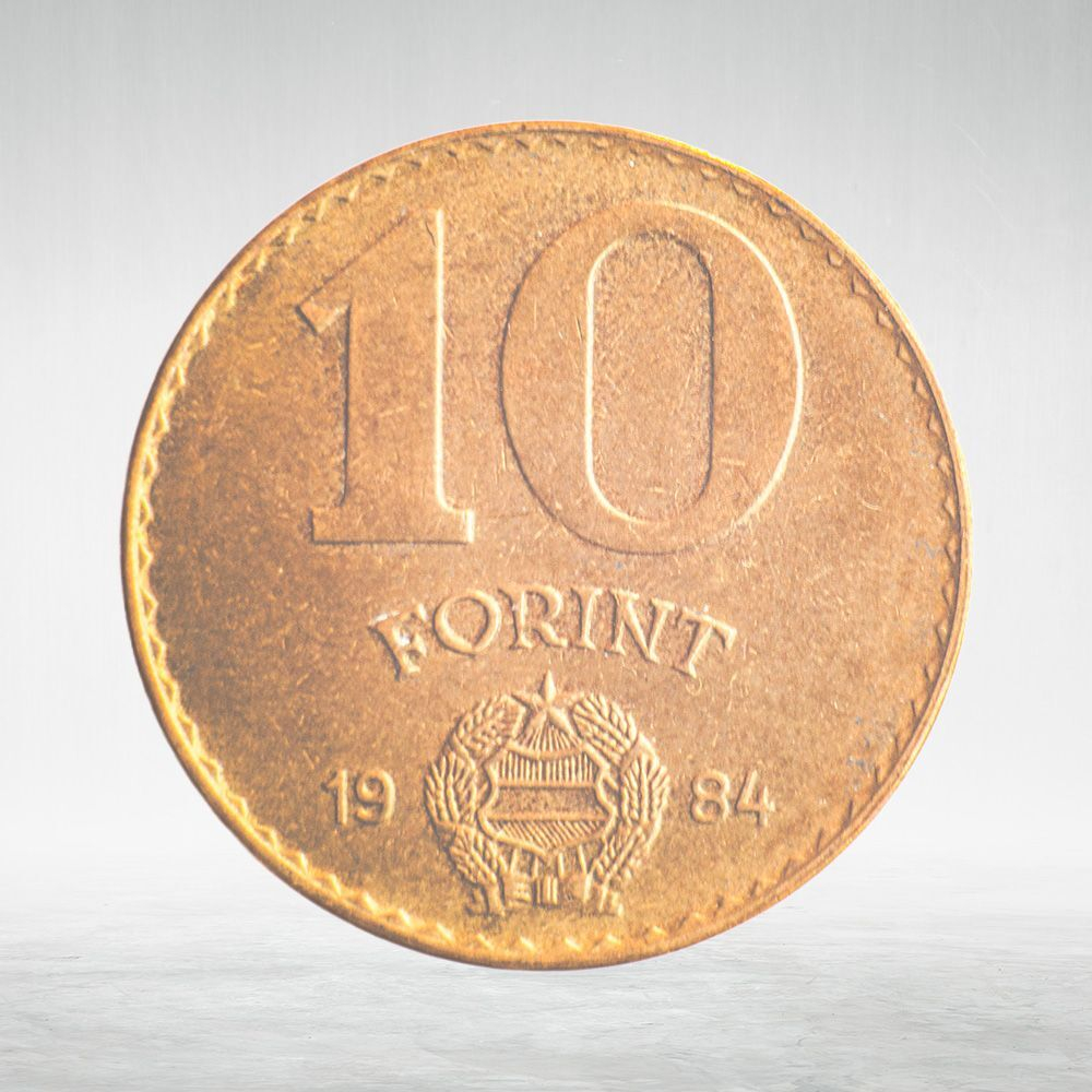 Hungary, 10 Forint, 1984, VF