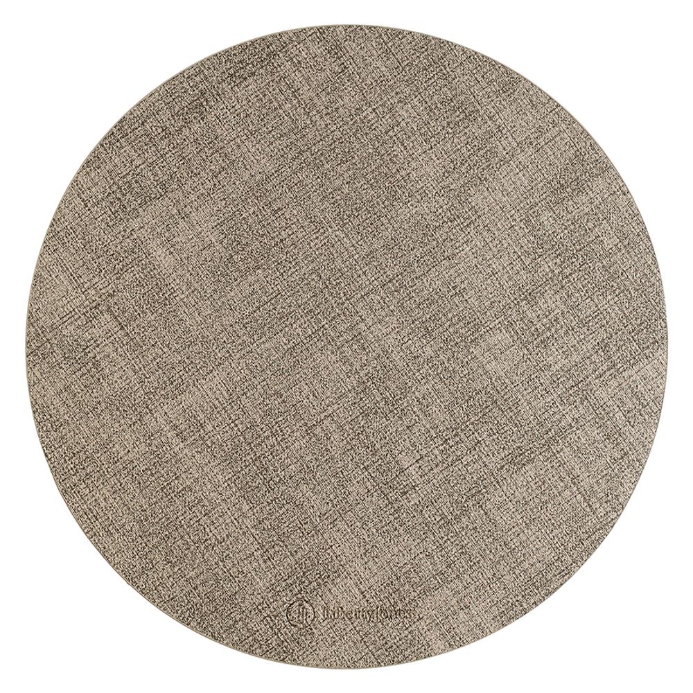 Набор из 4-х сервировочных салфеток Leanera, Ø35 см, песочные