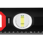 Уровень алюминиевый, усиленный, фрезерованный, 3 глазка, 400 мм Matrix