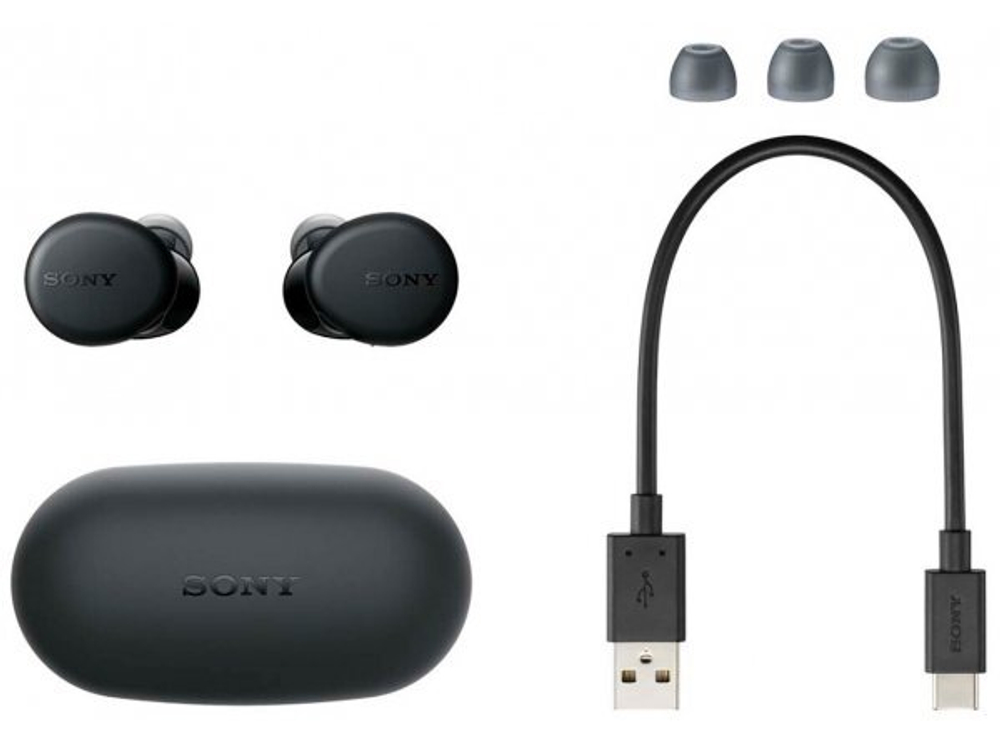Беспроводные наушники Sony WF-XB700 black