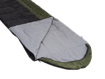 Спальный мешок Одеяло Balmax Alaska Camping Plus series +10/0/-10°C Хаки R 2.30х0.85м 1.8кг BMCP-003 Правый