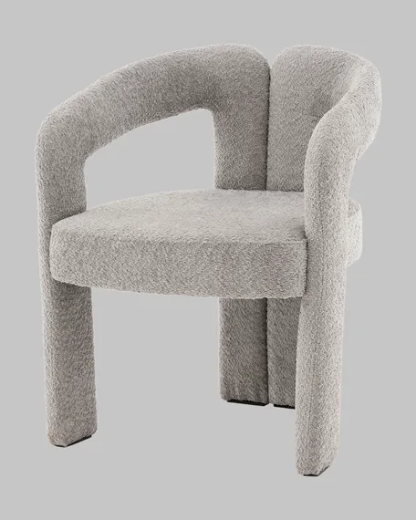 Стул Velit, светло-серое букле