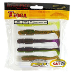 Мягкая приманка Lucky John Tioga Съедобная 3.9" 10см 5шт 140104 -