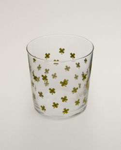 Zara Home стакан из стекла, цвет зелёный, 9 см · 0285/401